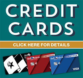 Credit Cards, click here for details