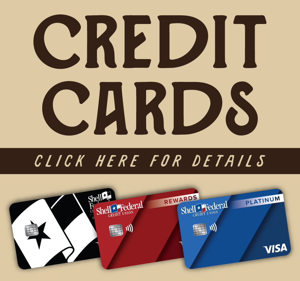 Credit Cards, click here for details and a picture of credit cards.
