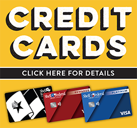 Credit Cards. Click here for details